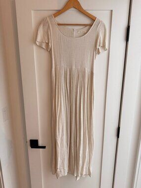Christy Dawn Dress, Cream Colored, Size: XS
